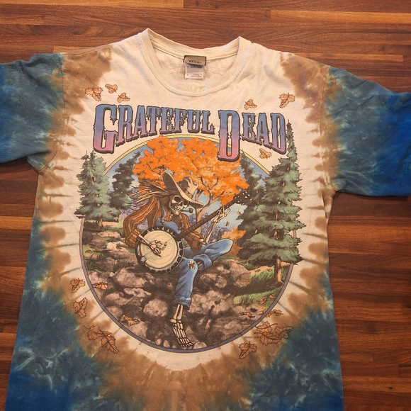 Liquid Blue Greatful Dead Vintage Tshirt - Picture 2 of 2